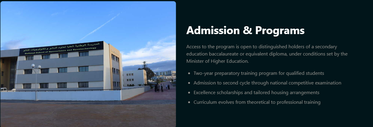 المدرسة الوطنية العليا لعلوم النانو والنانو تكنولوجيا